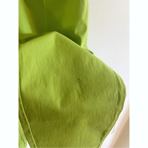 Vintage Deadstock Revolt 90s Y2K Lime Green High Waisted Stretch Denim 27” Waist - Picture 6 of 6